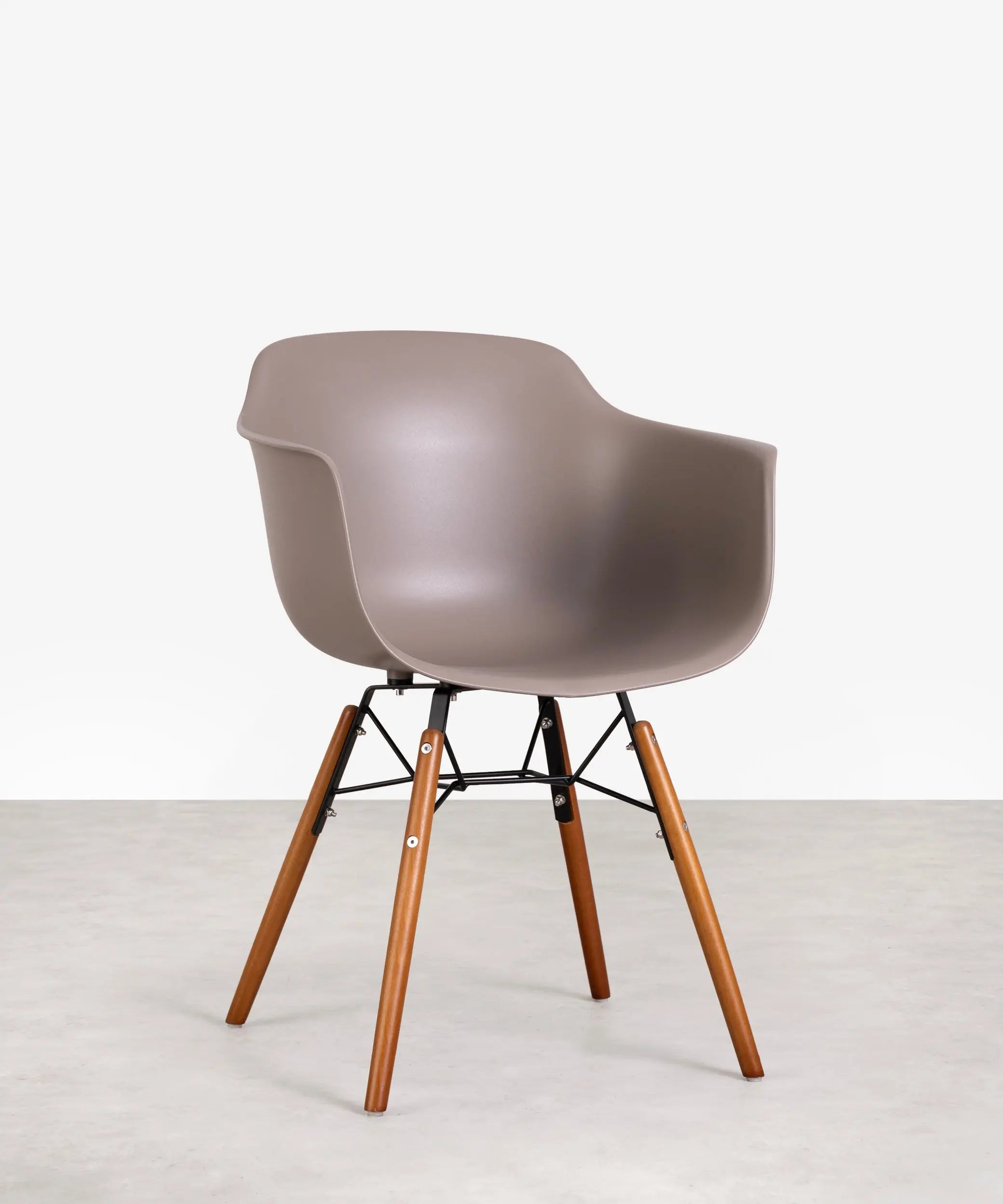 Silla de Polipropileno y Madera Elon Arms – Image 38