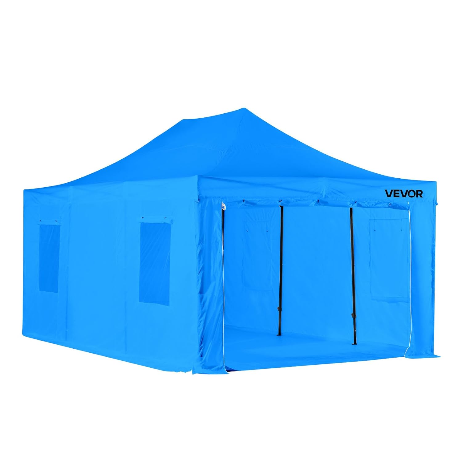 VEVOR Cabine de Peinture Portable 587x398x178 cm, Tente de Pulvérisation avec Cadre Pliable et 4 Fenêtres Latérales en Maille, Ventilation Améliorée, pour Pièces Automobiles, Meubles, Peinture Auto – Image 9