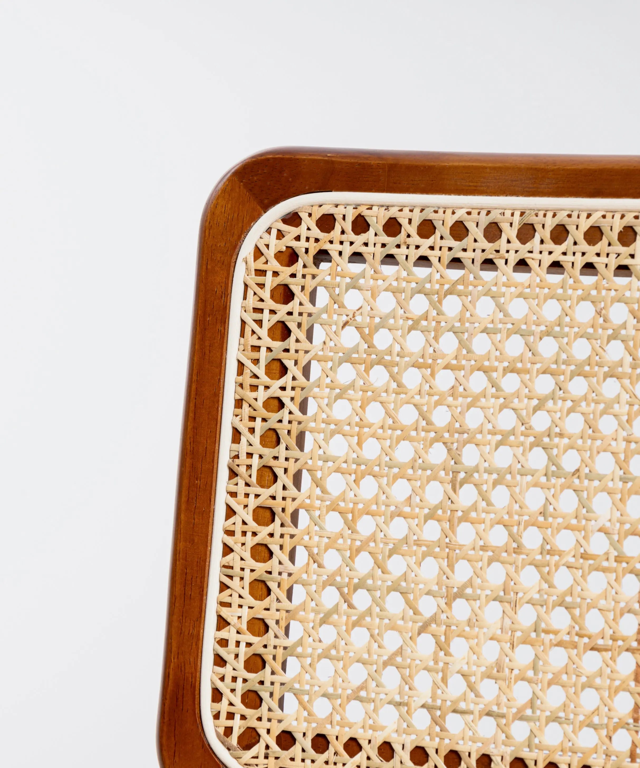 Silla de Comedor de Madera, Ratán y Metal Candy – Image 10