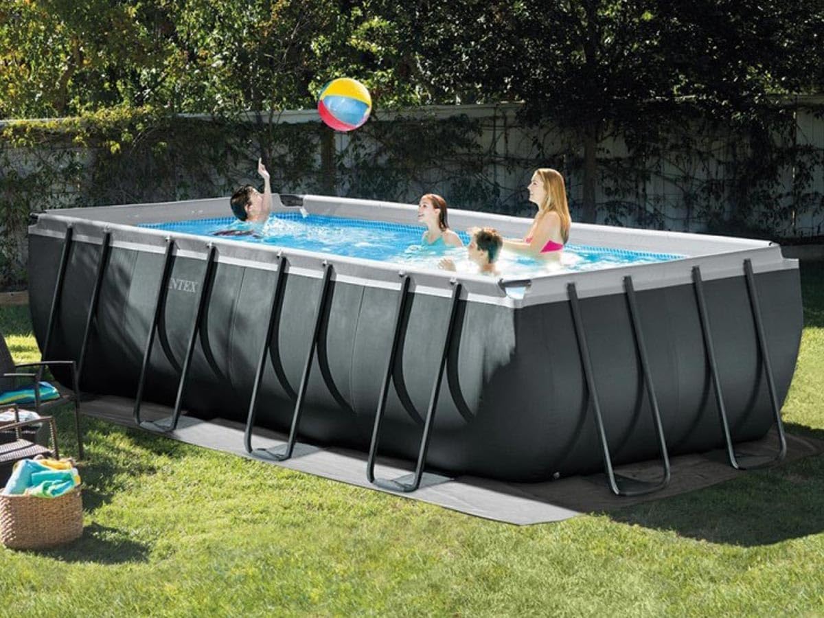 Intex kit Piscine Ultra XTR rectangulaire Tubulaire (l) 5,49 x (l) 2,74 x (h) 1,32m – Image 3