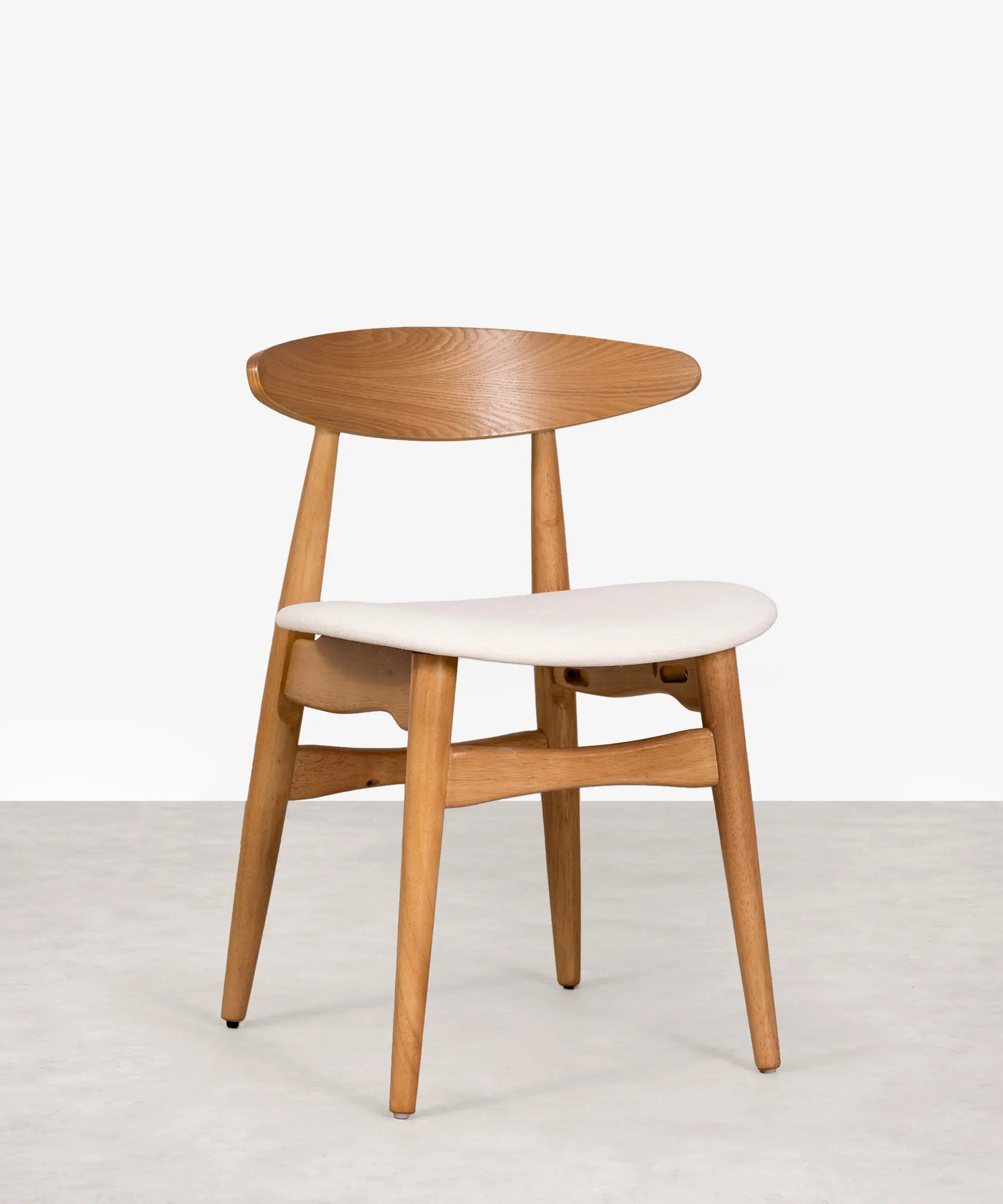 Silla de Comedor en Madera Acolchada Kyoto – Image 5