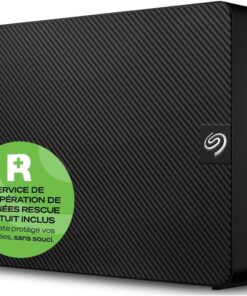 Seagate Expansion 28To Disque Dur Externe HDD - USB 3.0, avec Rescue Data Recovery Services (STKP28000400)