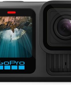 GoPro HERO13 Black - Caméra d'action étanche avec vidéo 5.3K60, Photo 27MP + compatibilité avec Les objectifs de la série HB