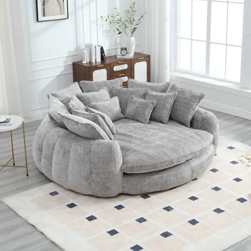 Comfortable Double Loaf Sofa Bed, Oversized Sofa Bed with Armrests – Image 5