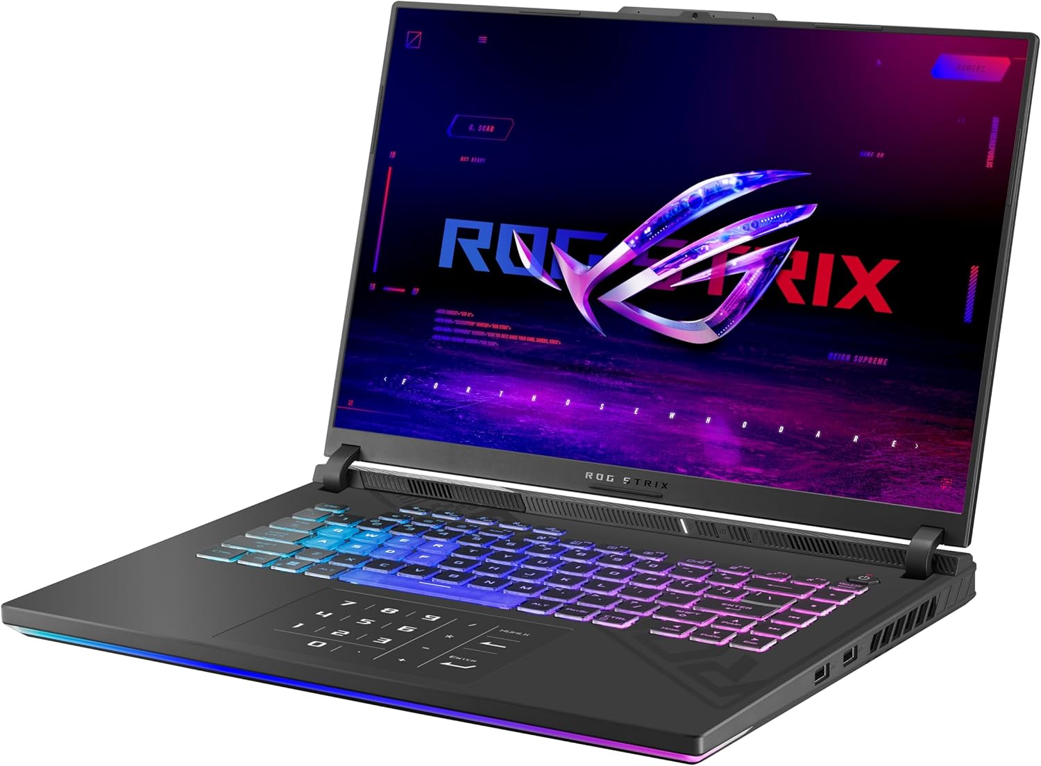 ROG STRIX-G16-G614PR-RV080WEAN 16 Pouces FHD Plus 165Hz Pc Portable (Processeur AMD R9-8940HX, 16GB DDR5, 1TB PCIe 4.0 NVMe SSD, NVIDIA GeForce RTX 5070 Ti GPU, Windows 11 Home) – Clavier AZERTY – Image 4