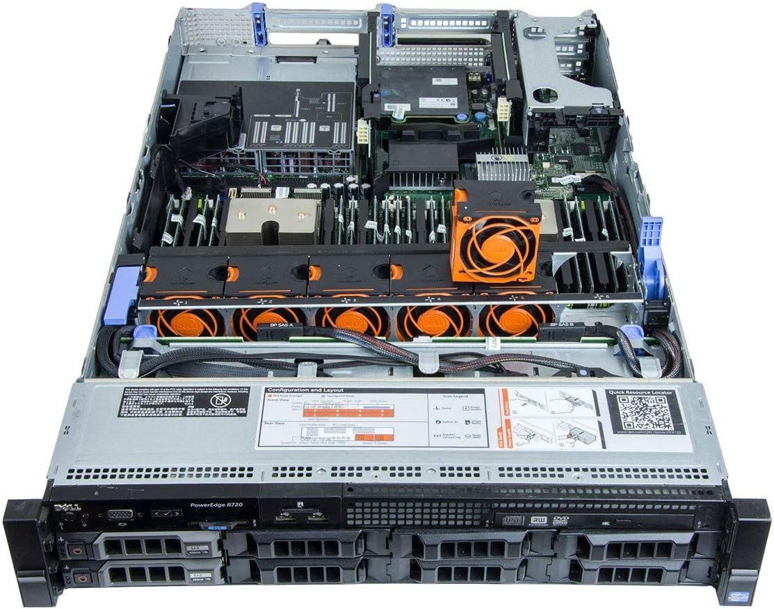 PowerEdge R720 2 x 6 cœurs Xeon E5-2630L, RAM 32 Go, disque dur 2 To SAS (reconditionné certifié) – Image 2