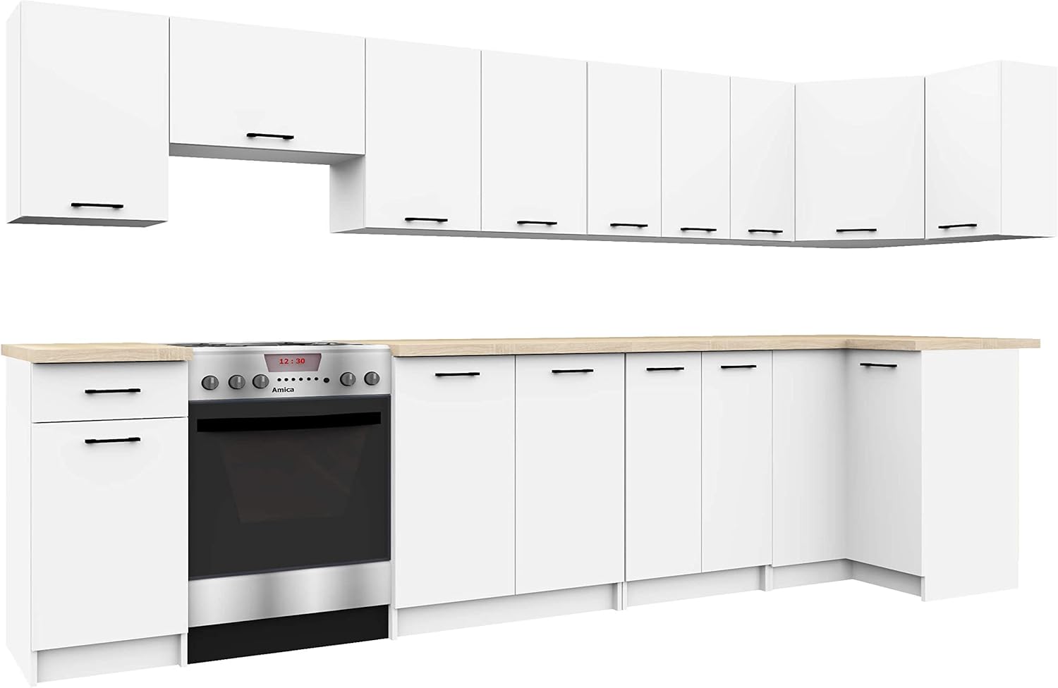 AKORD Armoires de Cuisine Olive Spacieux Robuste pour Tout Design pour Une Petite Cuisine pour Une kitchenette dans Le Cadre d'un Ensemble – Image 7
