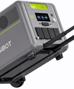 FOSSIBOT F7200 Station Électrique Portable 7200W, Batterie LiFePO4 5.2-15.6kWh, AC+Solair 5200W Max Entrée, UPS 3000W