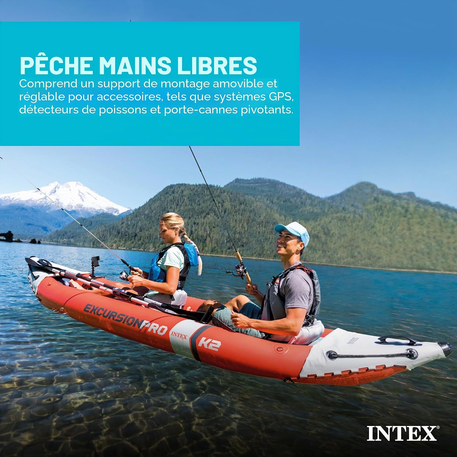 Série de Kayak Intex Excursion Pro – Image 7