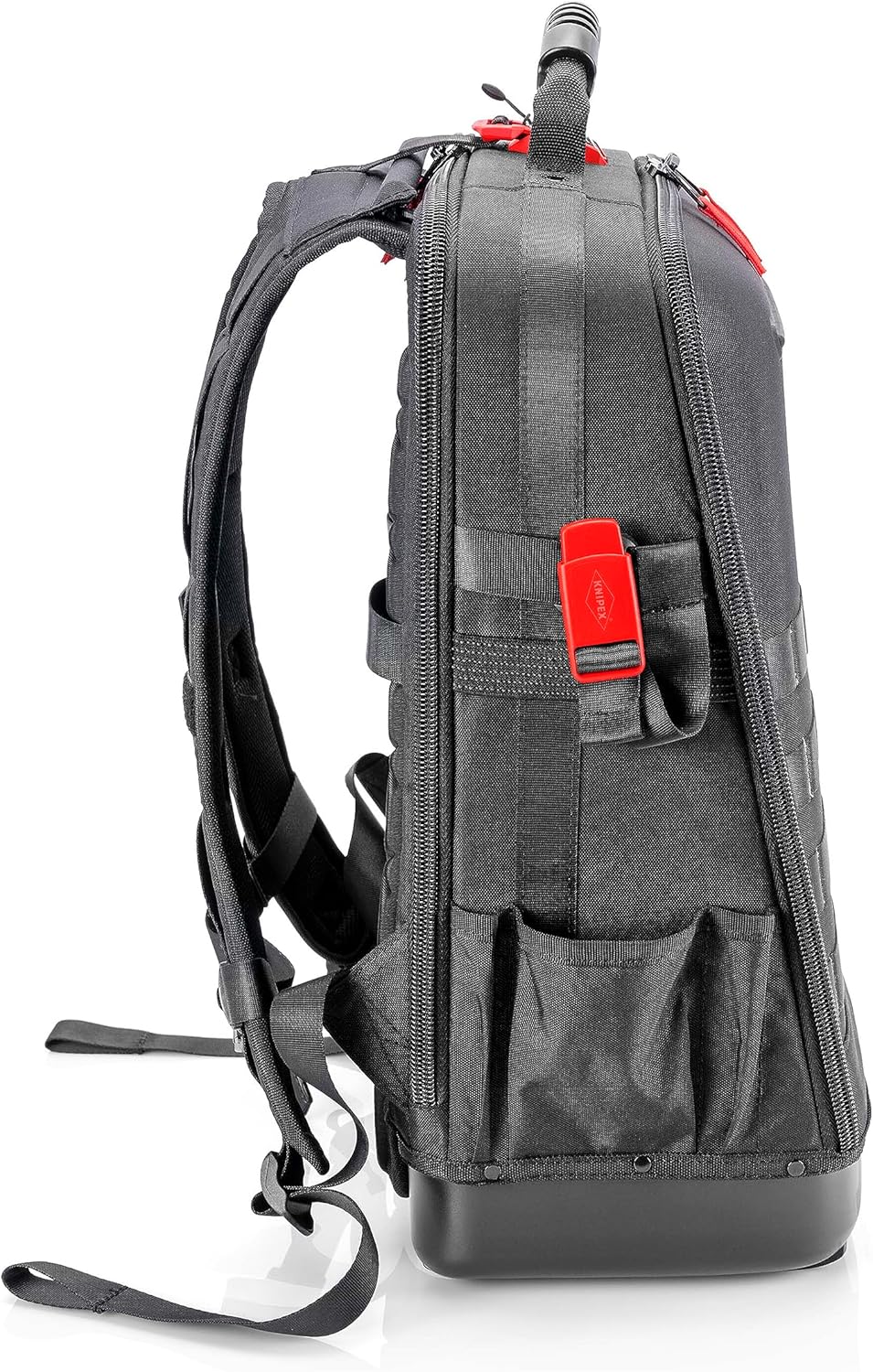 Knipex Modular X18 sac à dos à outils, vide, 58 compartiments d'insertion, 18 l, pochette pour ordinateur portable, 530 x 340 x 210 mm, 00 21 50 LE – Image 6