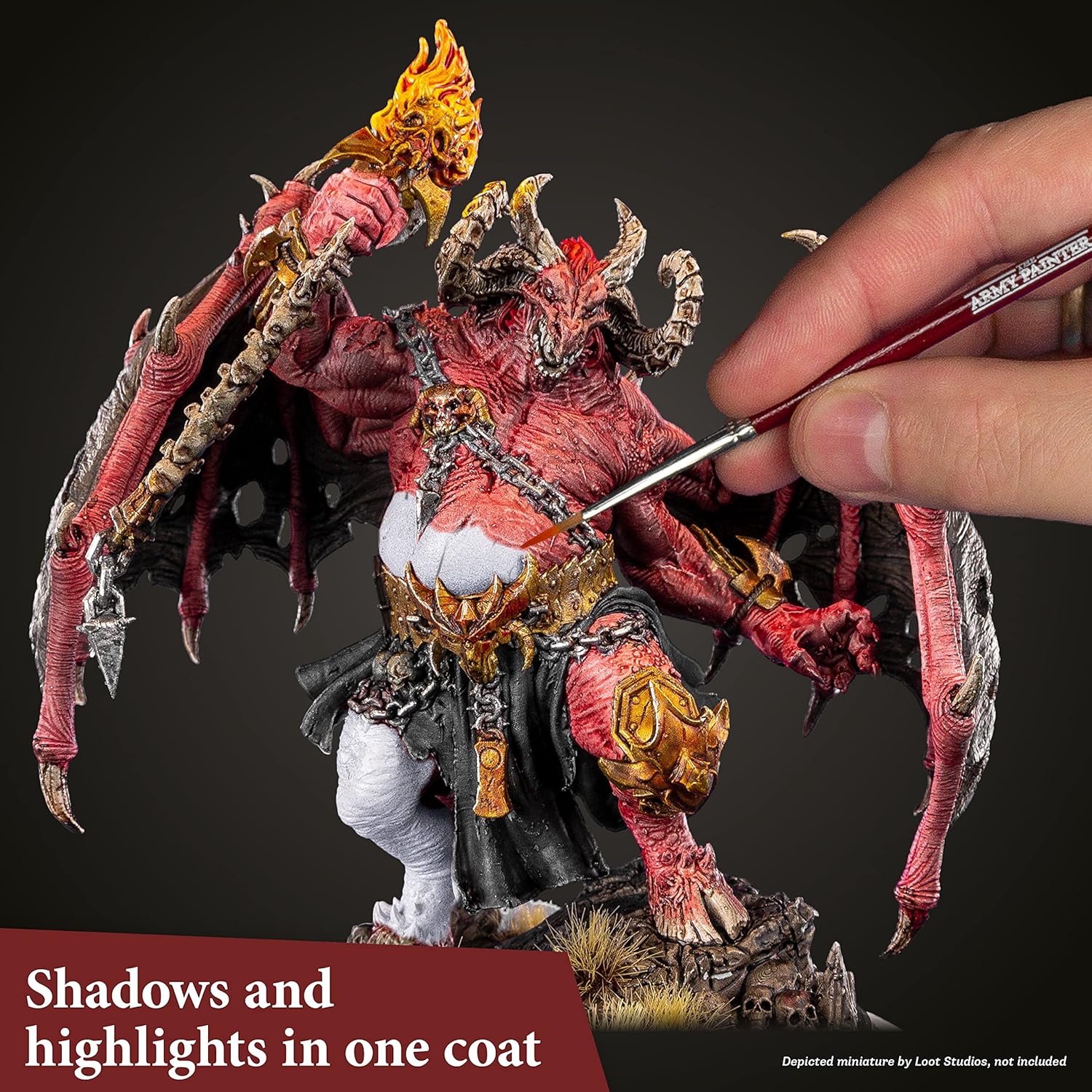 The Army Painter Speedpaint Complete 2.0, L'ensemble Complet 90 Flacons De Kit Peinture Acrylique 18ml, Incluant Les 3 Pinceaux Peinture Essentiels Pour Warhammer 40k Et Dungeons & Dragons – Image 4
