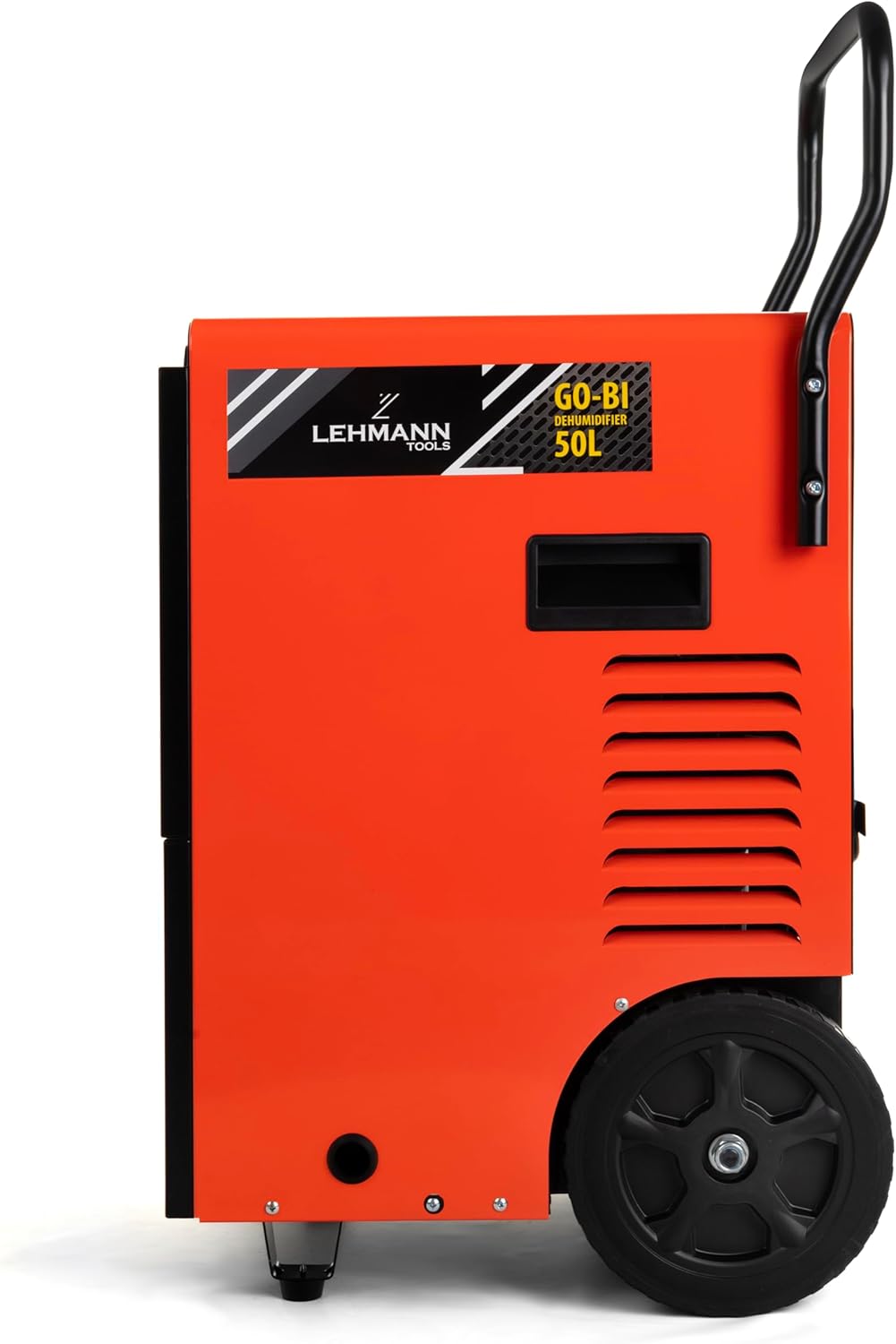 LEHMANN Déshumidificateur Professionnel - Puissance de déshumidification jusqu'à 50 l/jour - Déshumidificateur Industriel - Convient pour les pièces et les caves jusqu'à 120 m² – Image 9