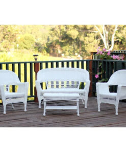 Wicker Patio 4-piece Conversation Set