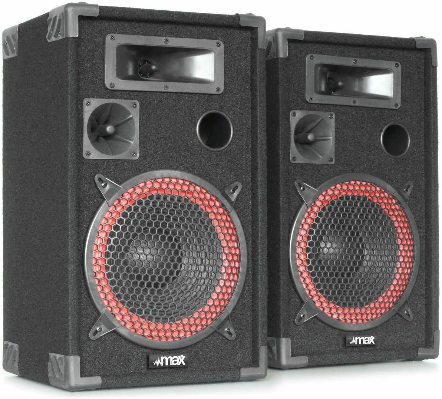 VONYX SKYTEC Kit DJ Complet - Enceinte 500W, Amplificateur Puissant 2X 250W avec Table de Mixage – Image 4