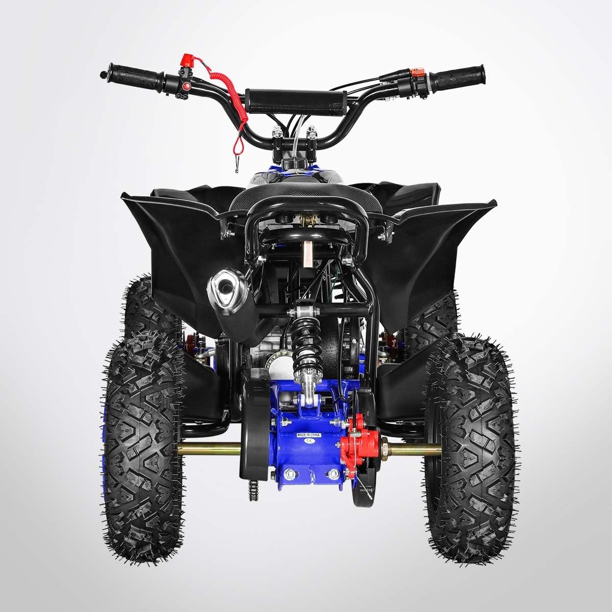 Pocket Quad TIRAX 49 - Mini Quad Enfant 50cc - Bleu – Image 6