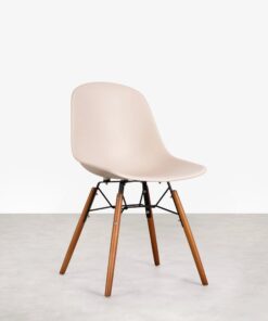 Alternative view of Silla de Polipropileno y Madera Elon