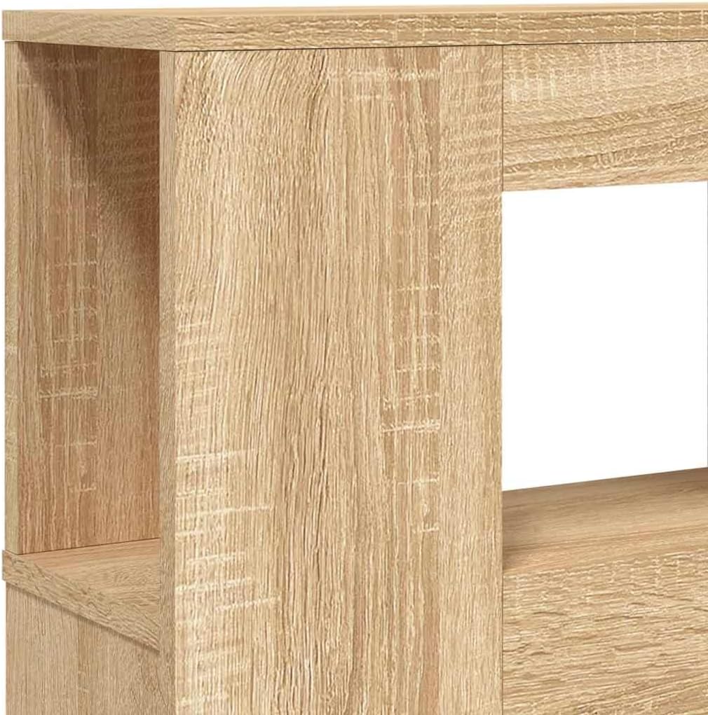 Générique Tête de lit à LED chêne Sonoma 200x18,5x103,5cm Bois ingénierie,Meubles,Lits & Accessoires,Têtes et Pieds de lit,Brun,27.5 KG,837367 – Image 7