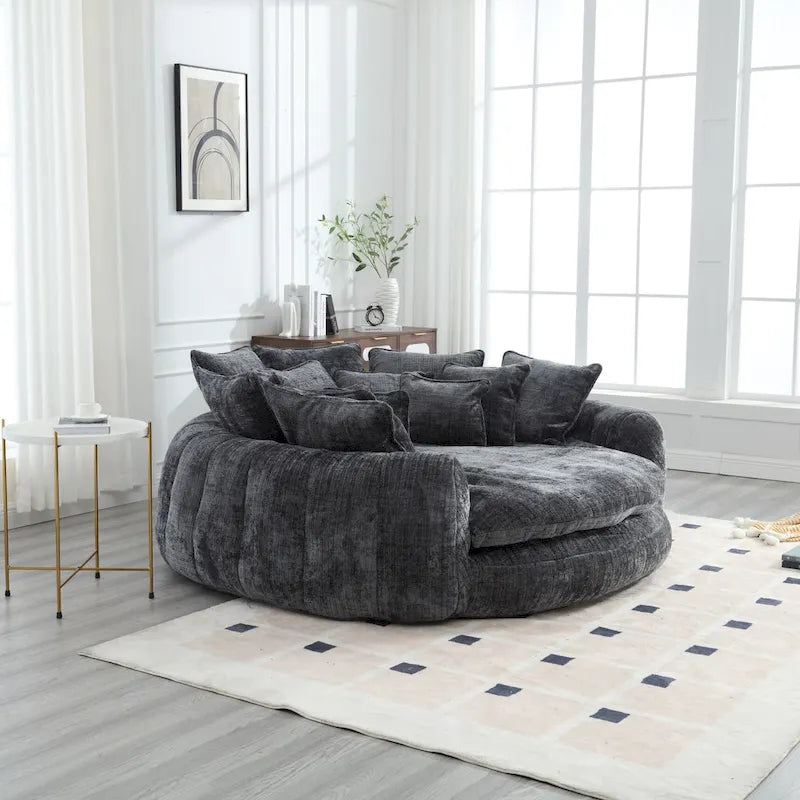 Comfortable Double Loaf Sofa Bed, Oversized Sofa Bed with Armrests – Image 42
