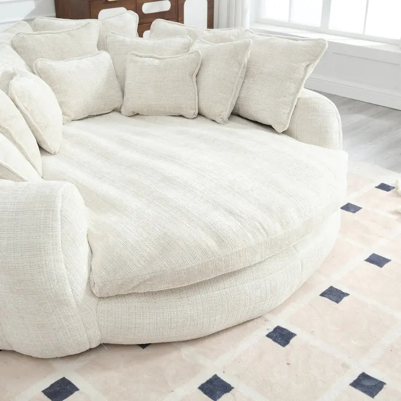 Comfortable Double Loaf Sofa Bed, Oversized Sofa Bed with Armrests – Image 18