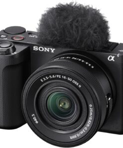 Alternative view of ZV-E10 II | Appareil Hybride à objectifs interchangeables APS-C avec 16-50 mm f/3.5-5.6 (Vidéo 4K60p 4:2:2 10 Bits, 26 MP, Stab. Digitale, Eye AF en Temps réel)