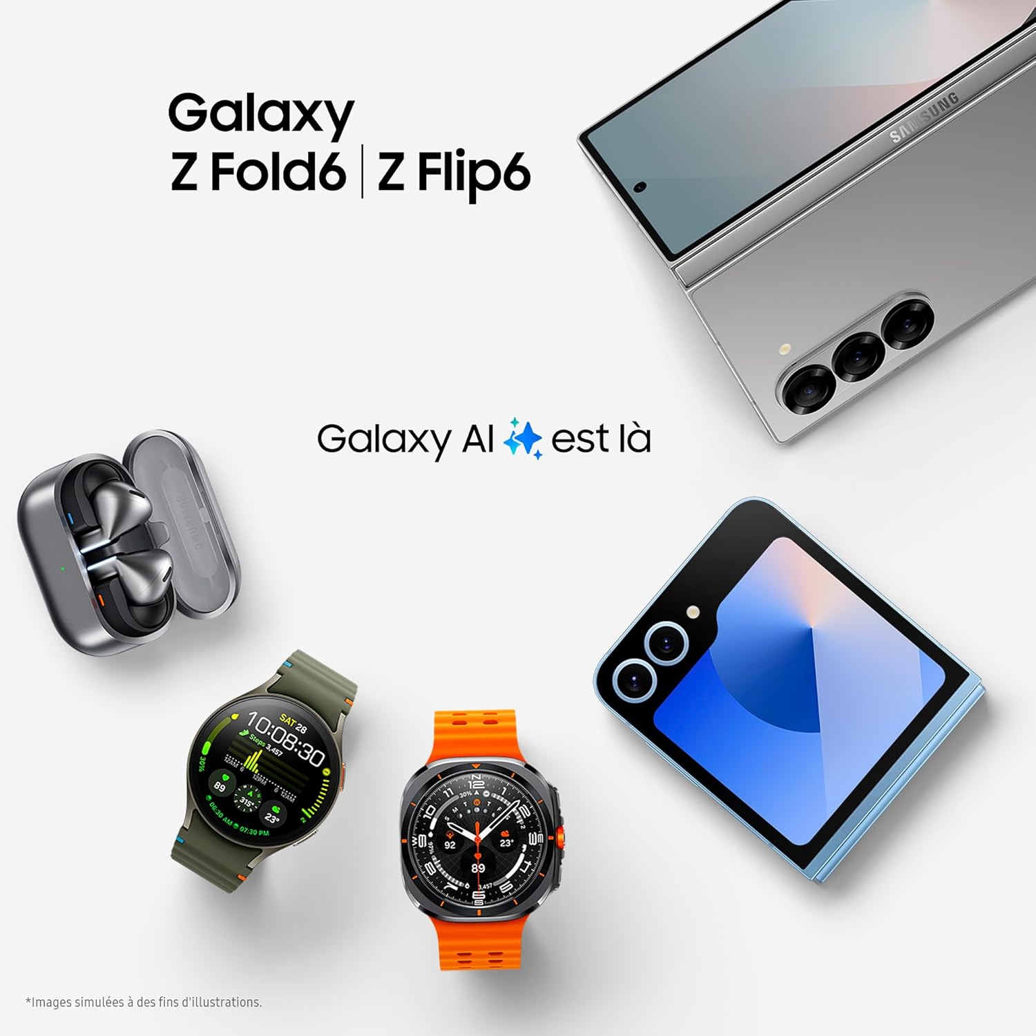 Buds3 Pro, Écouteurs sans Fil, Réduction Active de Bruit, Bluetooth, Argent, Audio 360, AI, Chargeur Secteur Inclus, (Version FR) – Image 10