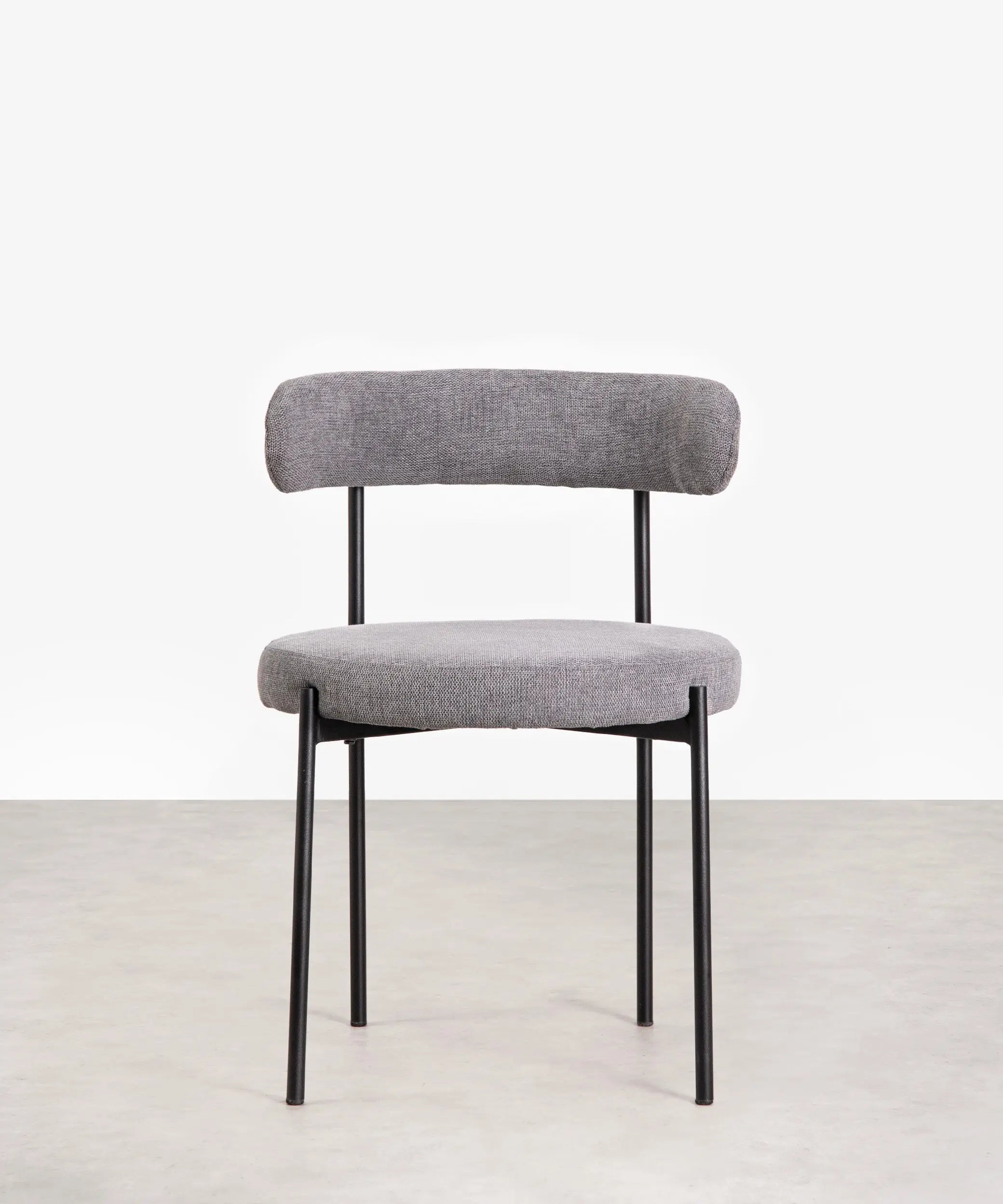 Silla de Comedor en Tela y Metal Alexia – Image 24
