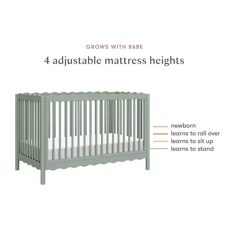 Babyletto Swell 4-in-1 Convertible Crib with Toddler Bed Conversion Kit – Image 25