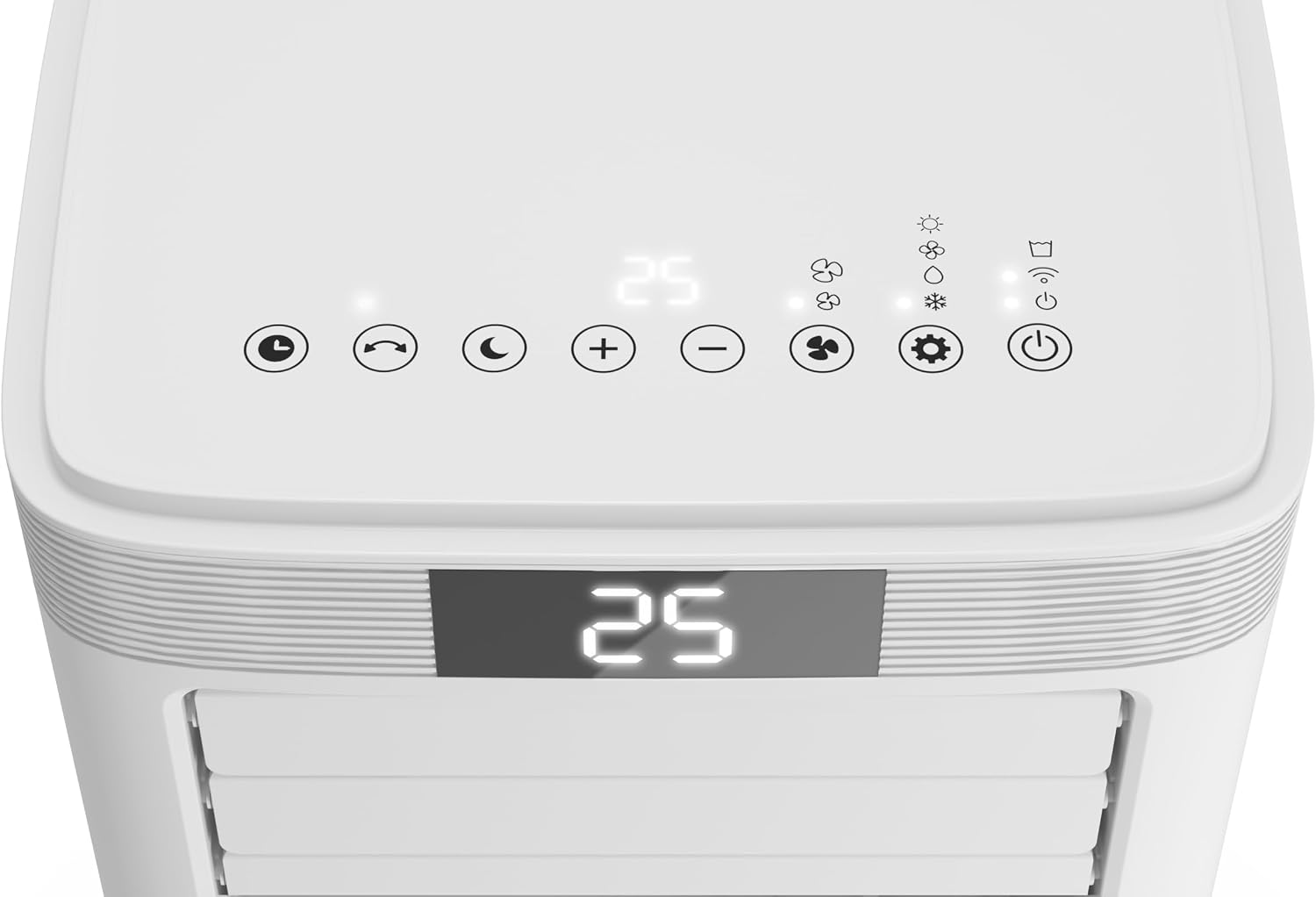 Olimpia Splendid - 02474 Dolceclima 10 HP WiFi Climatiseur portable - 10 000 BTU/h, capacité nominale 2,6 Kw, avec télécommande et WiFi intégré, Gaz naturel R290, Blanc – Image 5