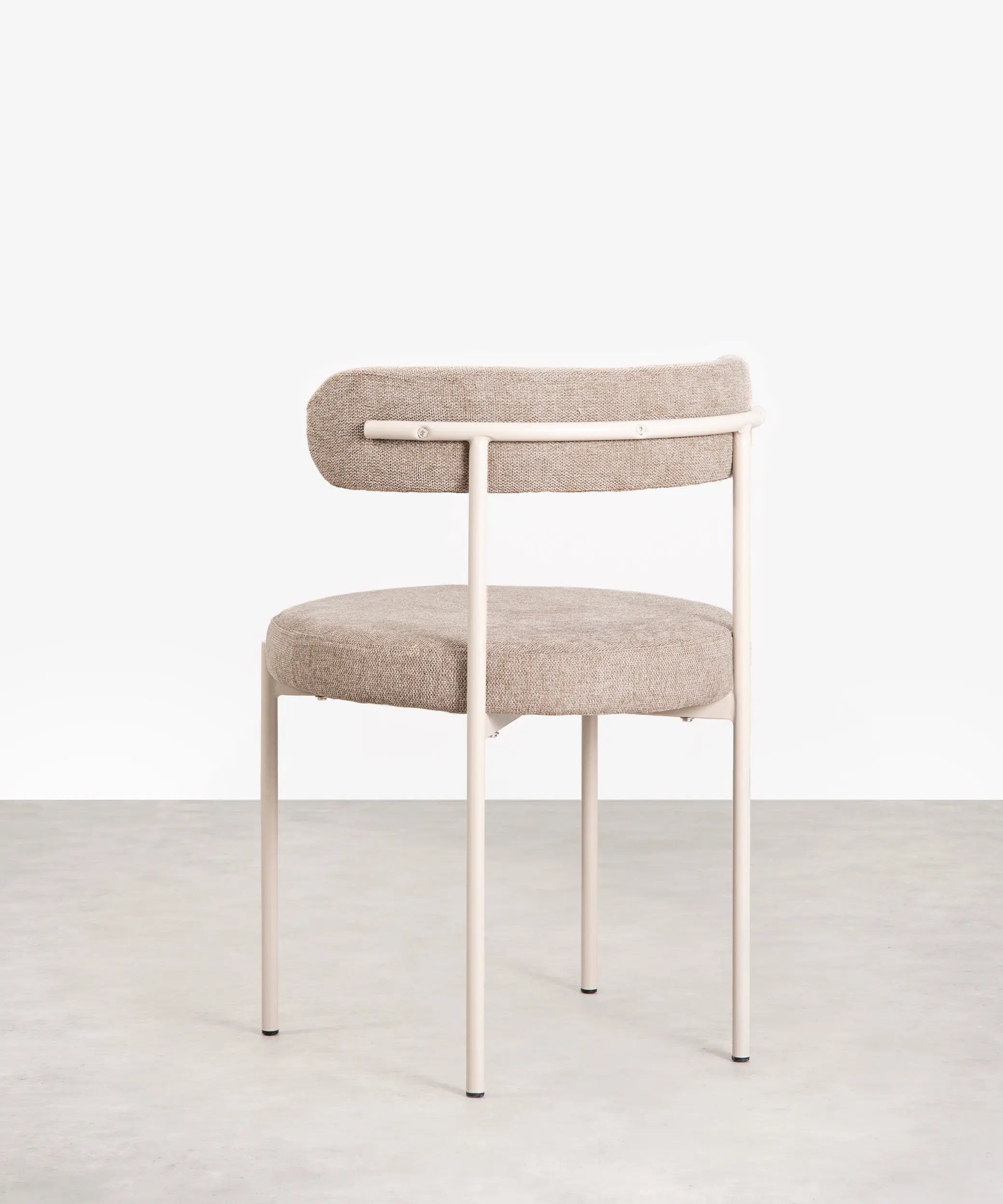 Silla de Comedor en Tela y Metal Alexia – Image 8