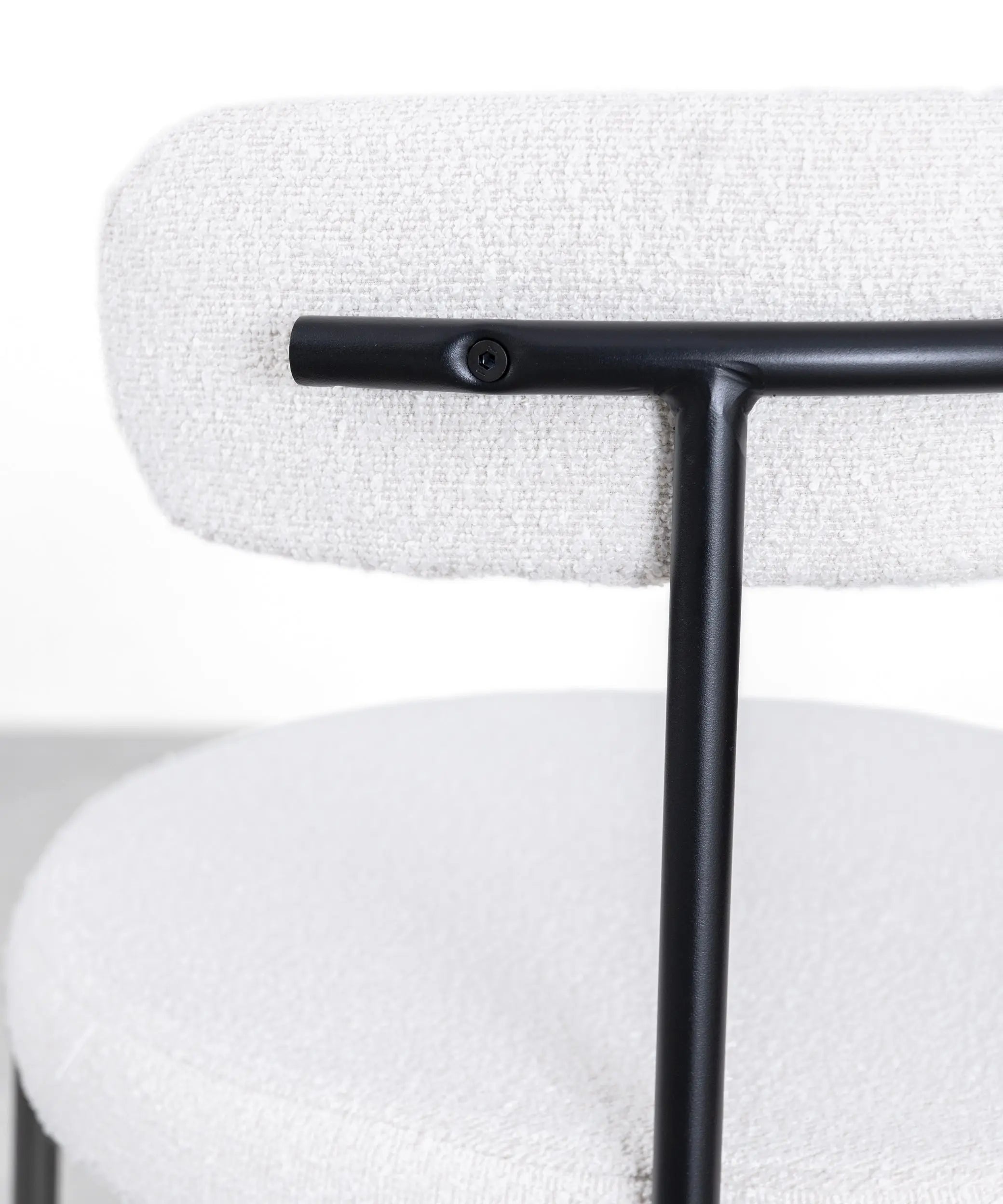 Silla de Comedor en Tela y Metal Alexia – Image 37