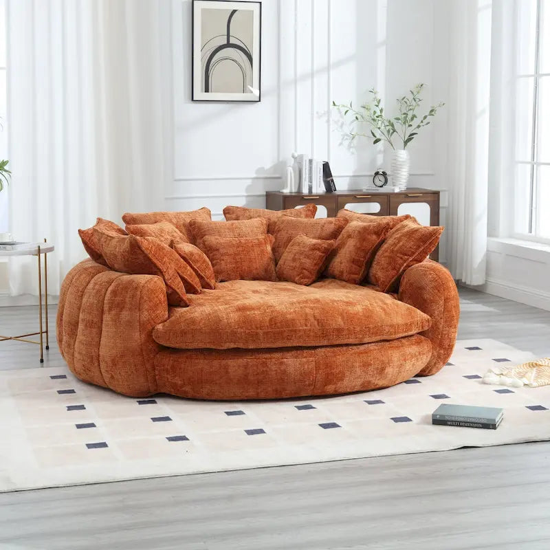 Comfortable Double Loaf Sofa Bed, Oversized Sofa Bed with Armrests – Image 6