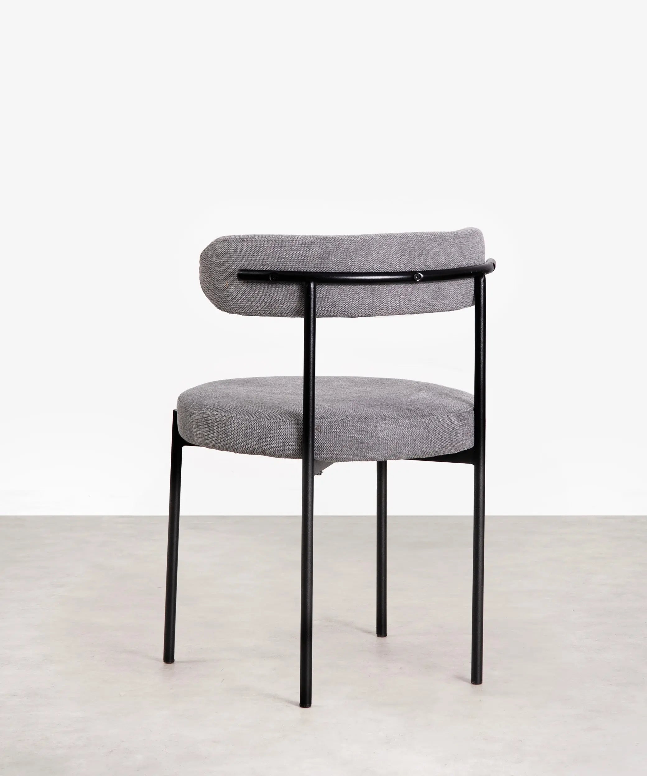 Silla de Comedor en Tela y Metal Alexia – Image 26