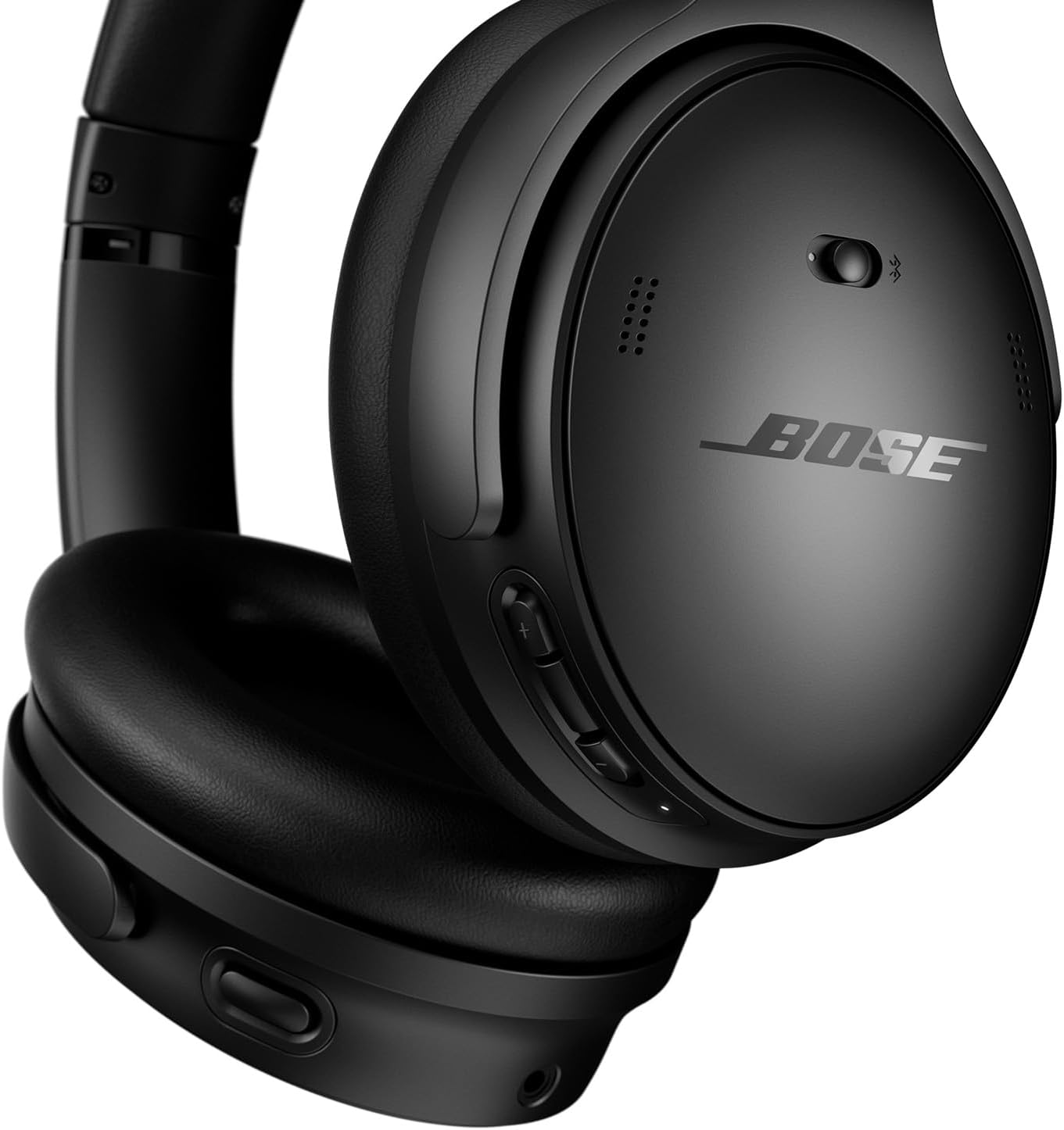 QuietComfort Headphones, Casque sans fil immersif à réduction de bruit, Casque supra-aural Bluetooth avec micro intégré d’une autonomie allant jusqu’à 24 heures, Noir – Image 5