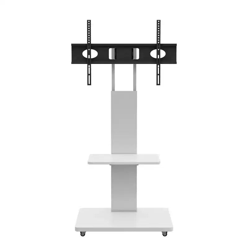 TV Stand for 32-75 TVs, Adjustable Height Mobile TV Cart with Drawer and Wheels for Living Room, Bedroom, Offices -ModernLuxe – Image 40