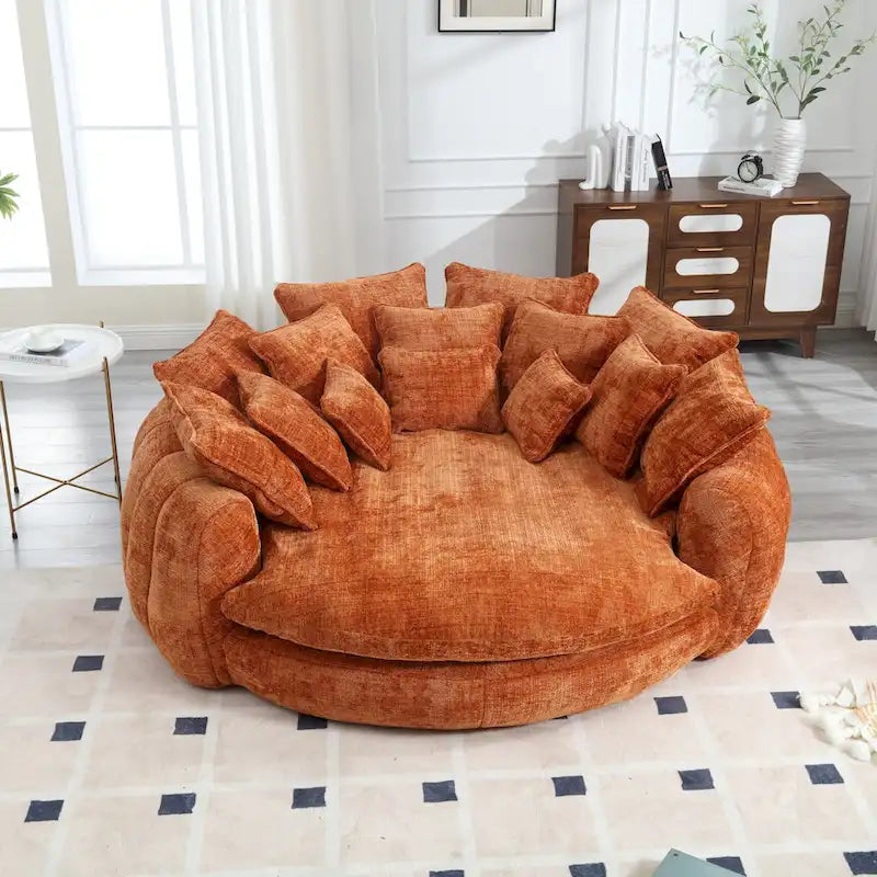 Comfortable Double Loaf Sofa Bed, Oversized Sofa Bed with Armrests – Image 28
