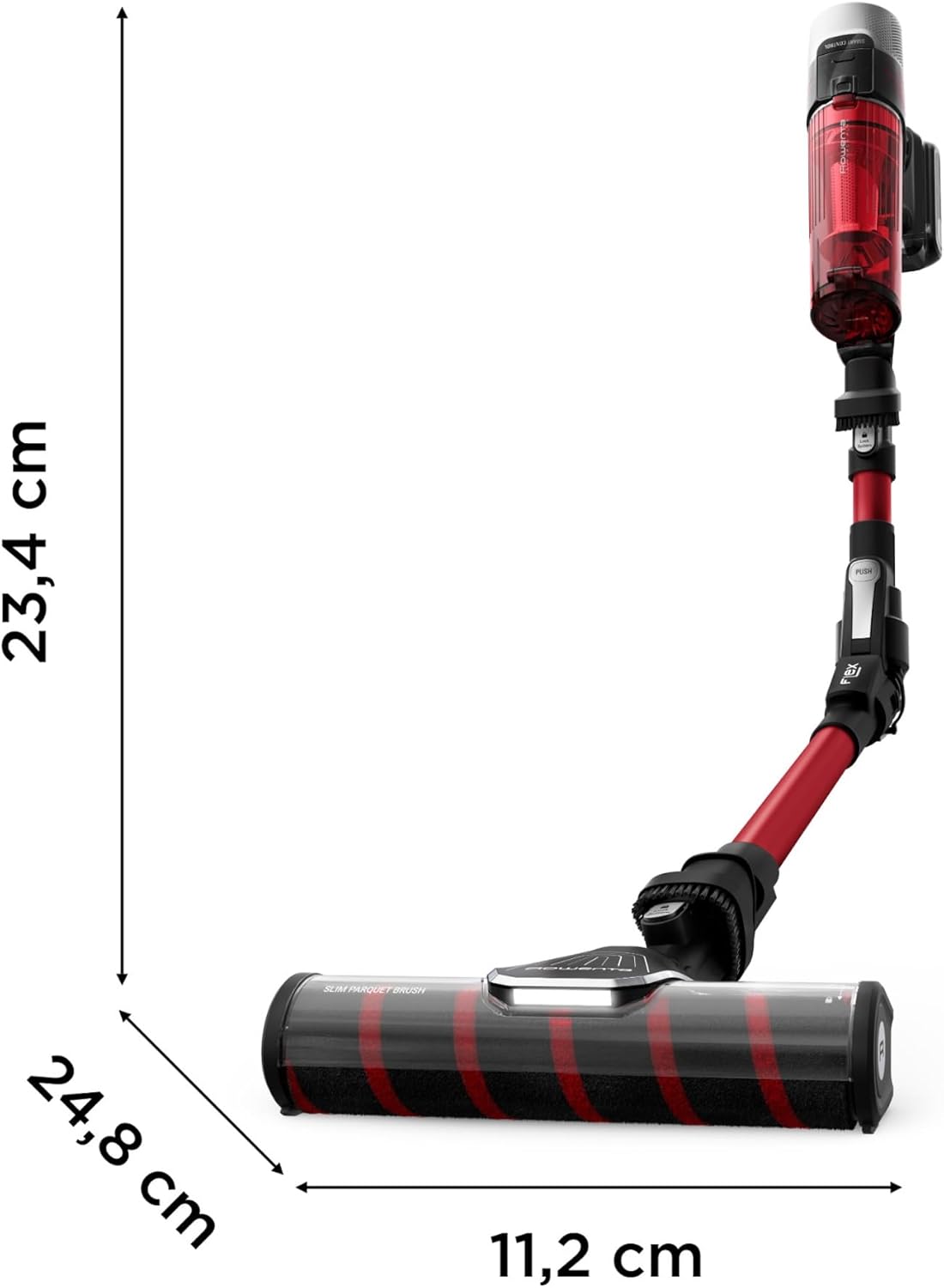 Rowenta X-Force Flex9.60, Aspirateur balai sans fil multifonction, Performant avec 100AW, Autonomie 45 minutes, Ultra léger, Tube Flex, RH2099WO – Image 9