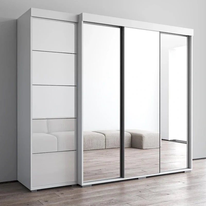 Aria 3D-EX Wardrobe with 3 Mirrors – Image 5