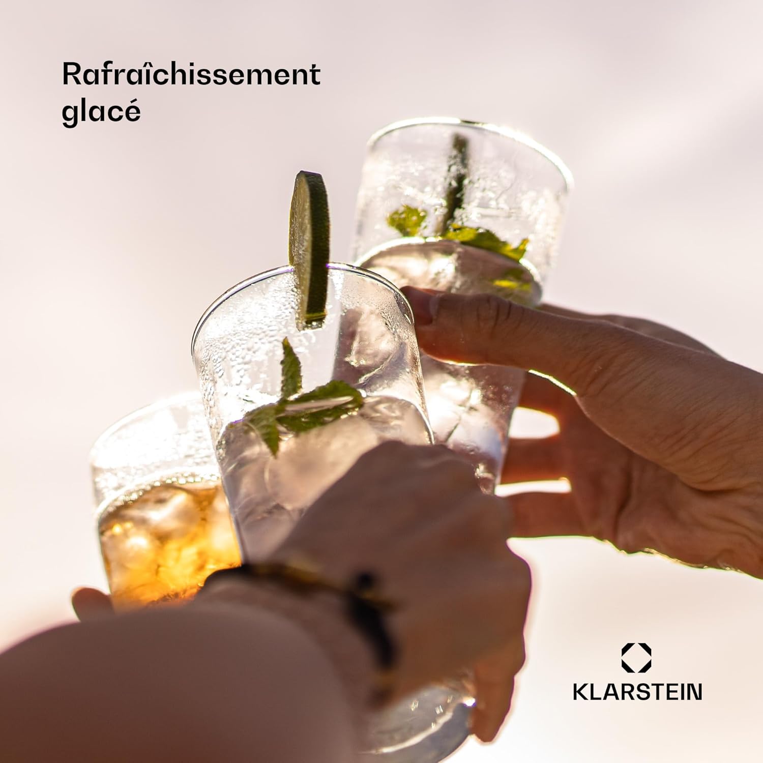 Klarstein Machine a Glacons pour la Maison, Capacité de 1.8L, Fabrique Rapidement Jusqu'à 15kg de Glacons Concassée ou en Balles, Machine à Glaçons, Ice Maker avec Alarme, Machine Facile à Nettoyer – Image 6