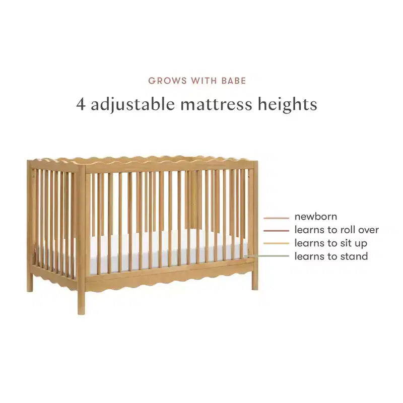 Babyletto Swell 4-in-1 Convertible Crib with Toddler Bed Conversion Kit – Image 12