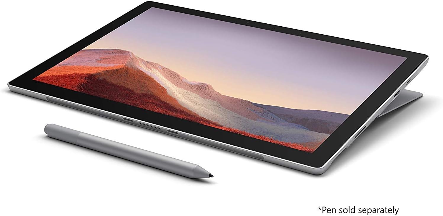 2021 Microsoft Surface Pro 7+ avecCore i7-1165G7 (12.3-pouces, 16 Go RAM, 256 Go SSD) Platine (Reconditionné) – Image 3