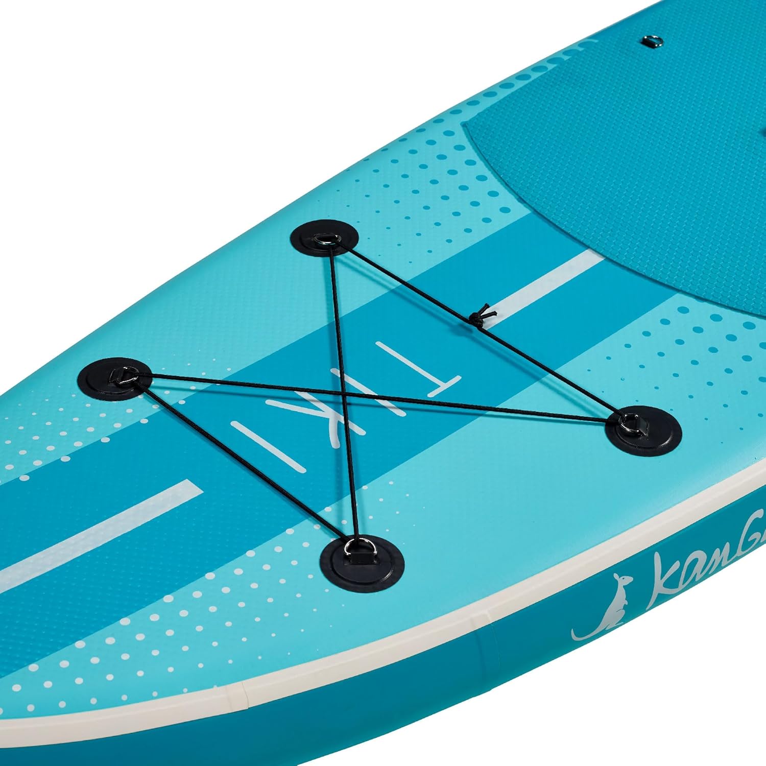 Kangui - Stand up Paddle 305cm Sup Gonflable + pagaie + Sac à Dos + Pompe Haute Pression + Leash + kit de réparation - TIKI – Image 6