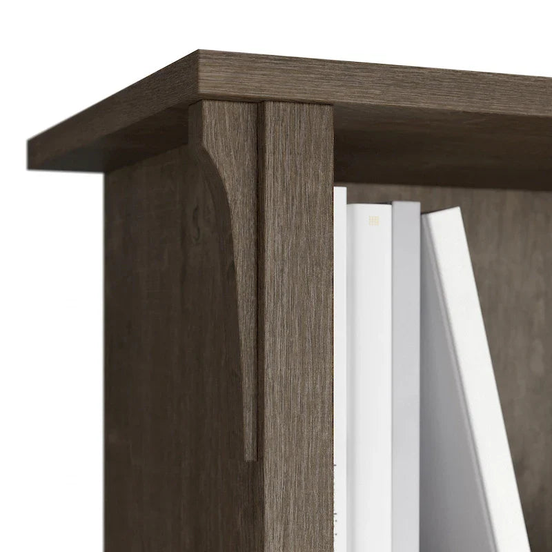 Salinas Tall 5-shelf Bookcase (Set of 2) by Bush Furniture – Image 11