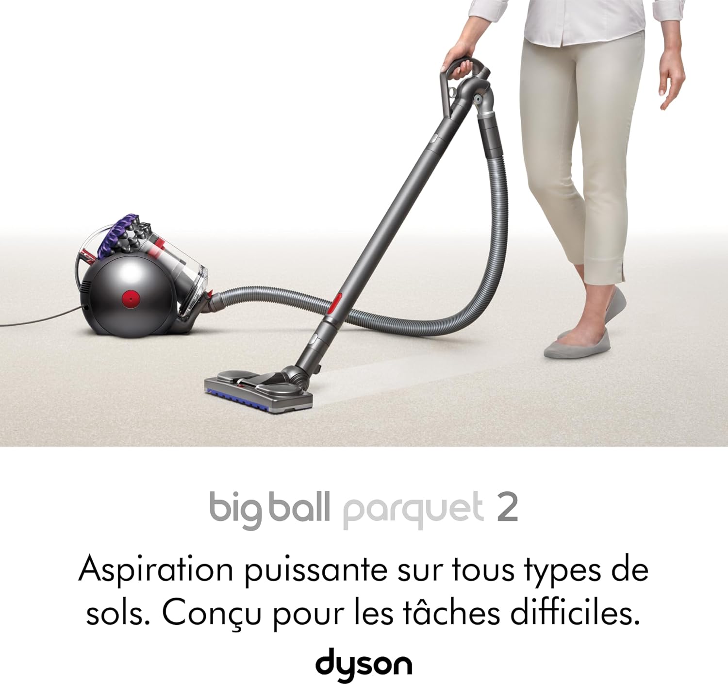 Dyson Big Ball Aspirateur traîneau Parquet 2 – Embout spécial pour sols en parquet – Image 2