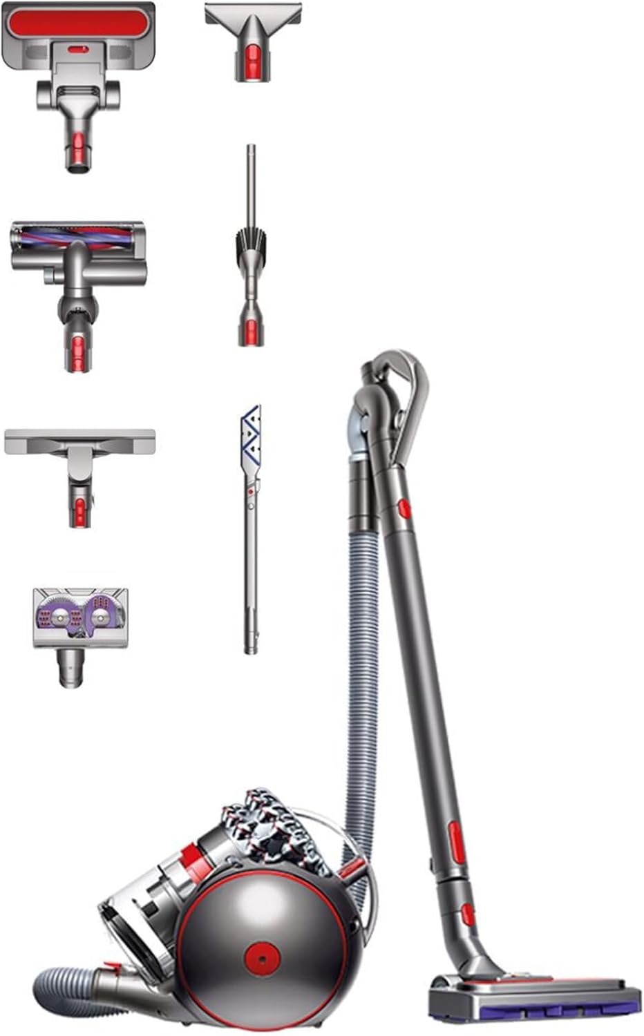 Dyson Cinetic Big Ball Aspirateur – 19 Cyclones compacts pour Une Capture maximale de poussière et saleté