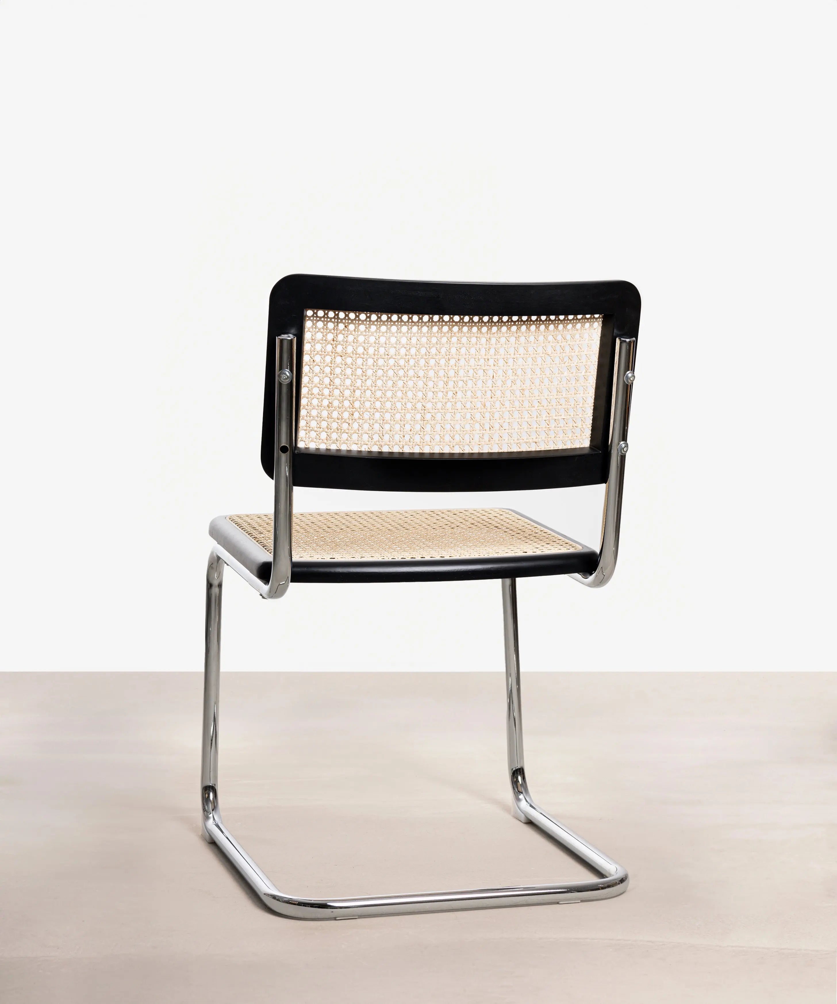 Silla de Comedor de Madera, Ratán y Metal Candy – Image 20