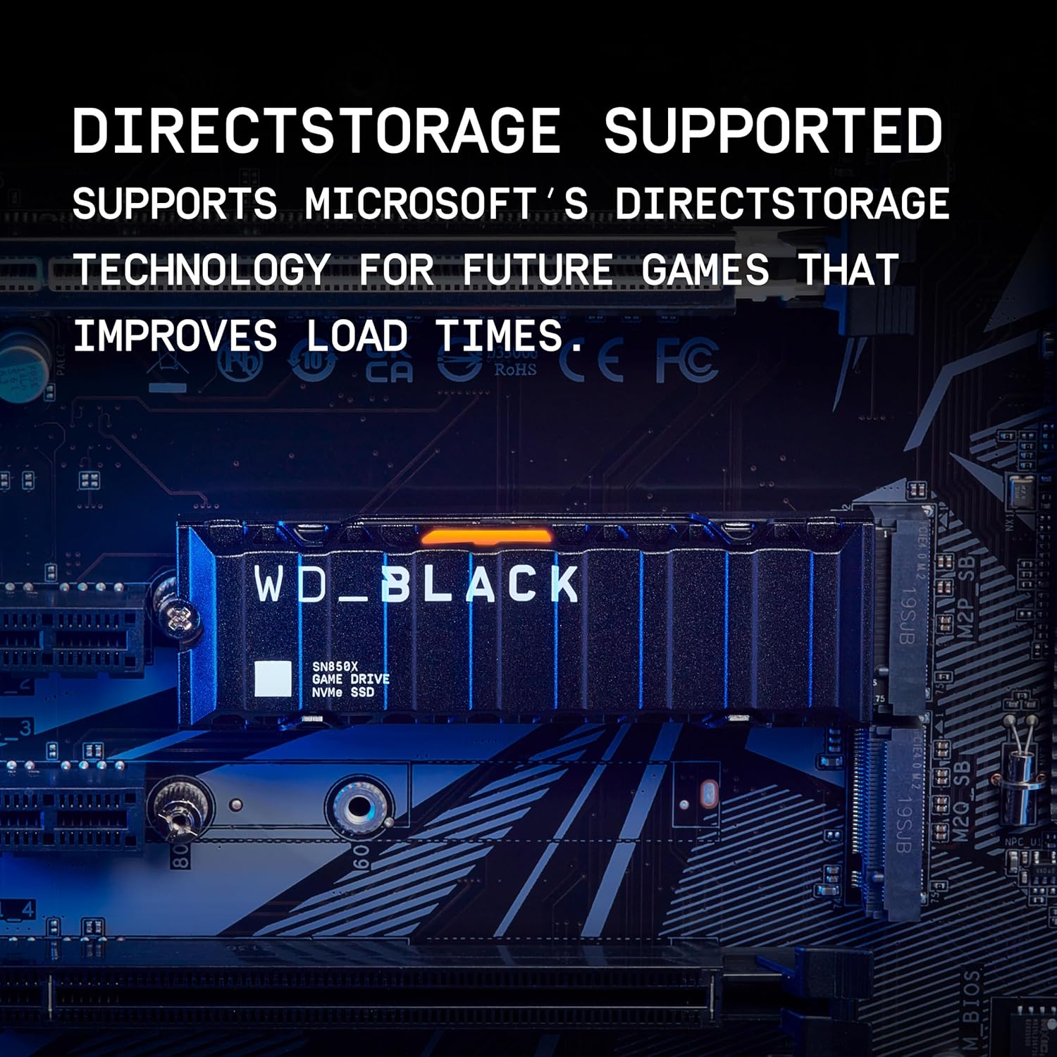 WD_Black SN850X SSD 4 to, Disque SSD Interne avec dissipateur Thermique, Gaming SSD, Haute Performance Disque de Jeu, Lecture jusqu'à 7300 Mo/s, écriture jusqu'à 6,600 Mo/s, PCIe Gen 4.0 NVMe, Noir – Image 5