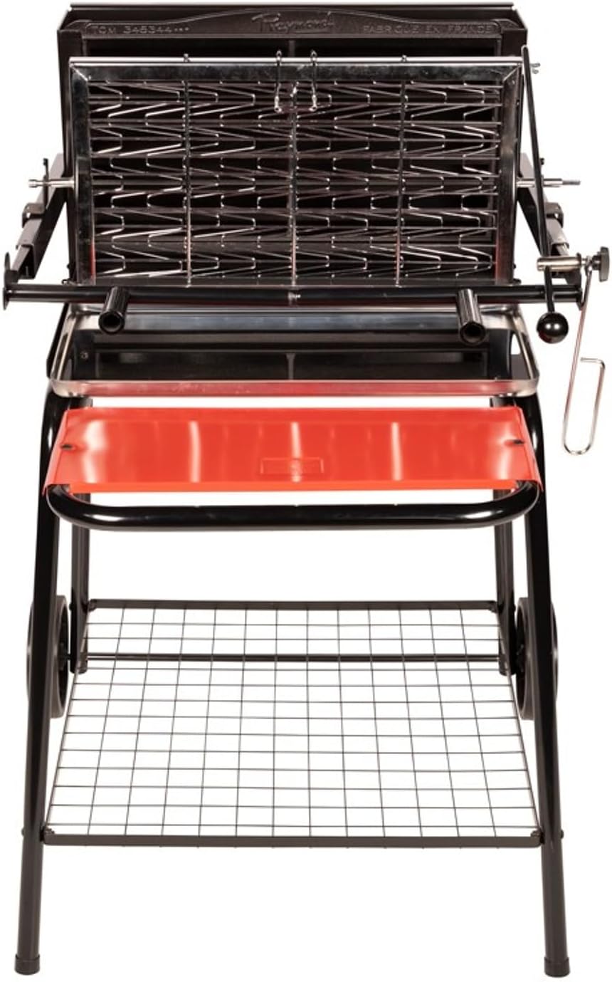 Somagic Barbecue à Charbon Vertical Retournement Grille, Gris JBQ1305006 – Image 2
