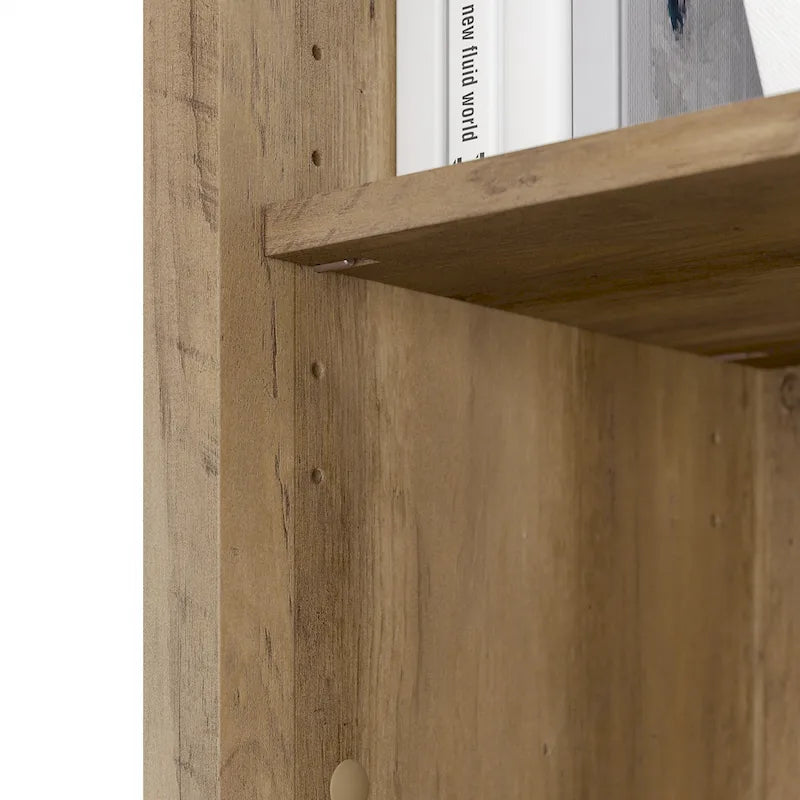 Salinas Tall 5-shelf Bookcase (Set of 2) by Bush Furniture – Image 18