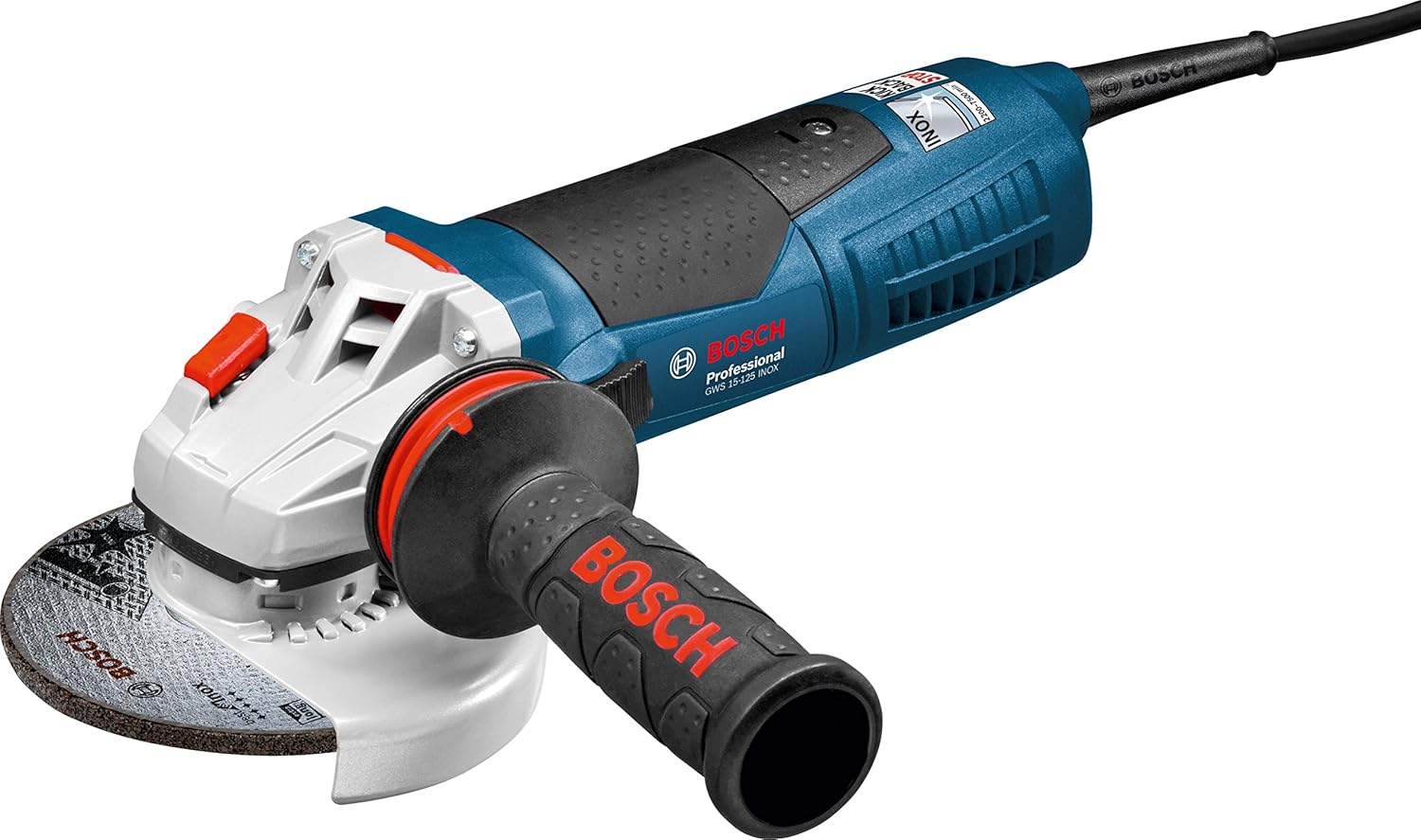 Bosch GWS 15-125 INOX Meuleuse Électrique à fil 1500 W