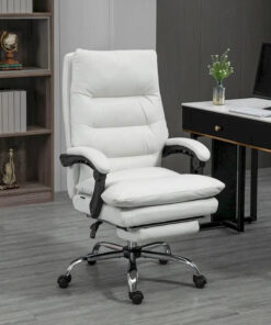 Alternative view of Vinsetto Microfibre Vibration Heated Reclining Massage Office Chair